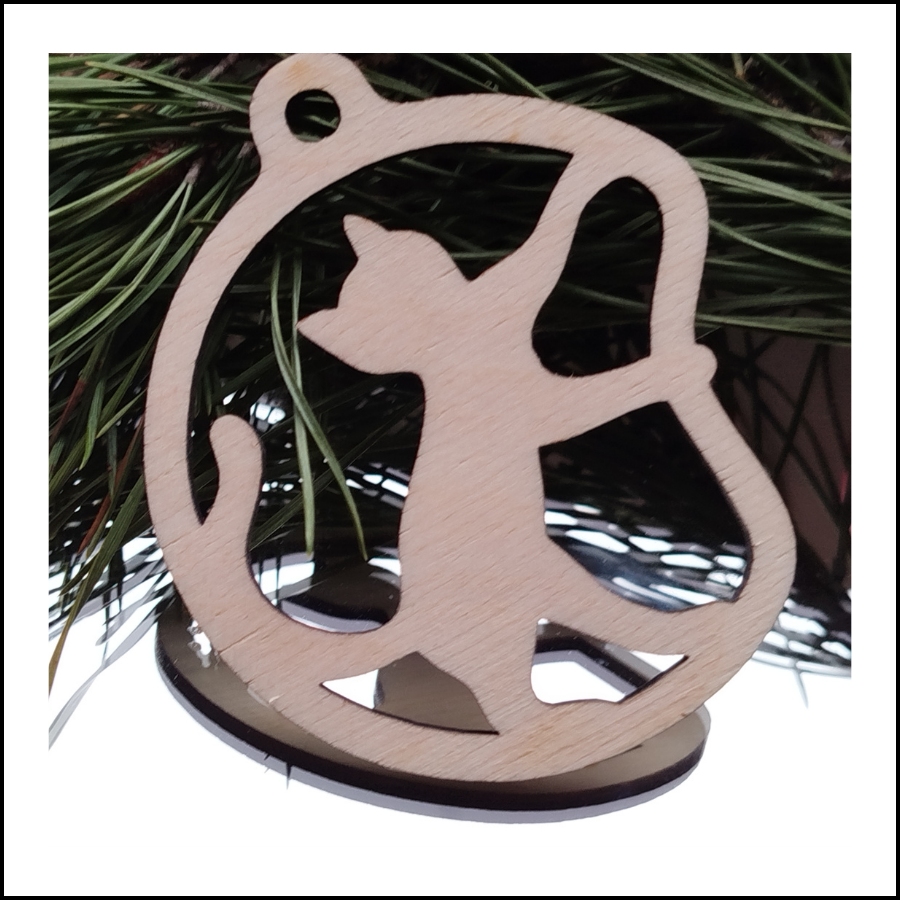 Drewniane zawieszki ze zwierzętami – bliskość natury w świątecznym wydaniu
